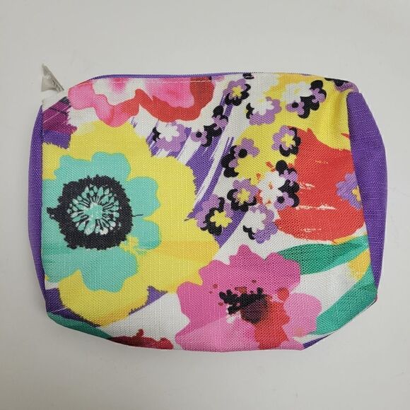 Clinique Floral New Cosmetics Bag - Picture 1 of 4